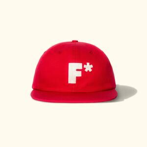 Golf le Fleur F* 6 Panel Hat Red